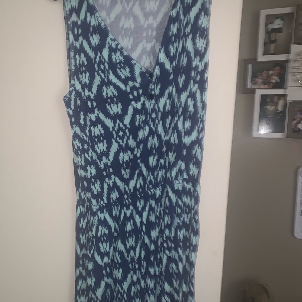 Blue romper